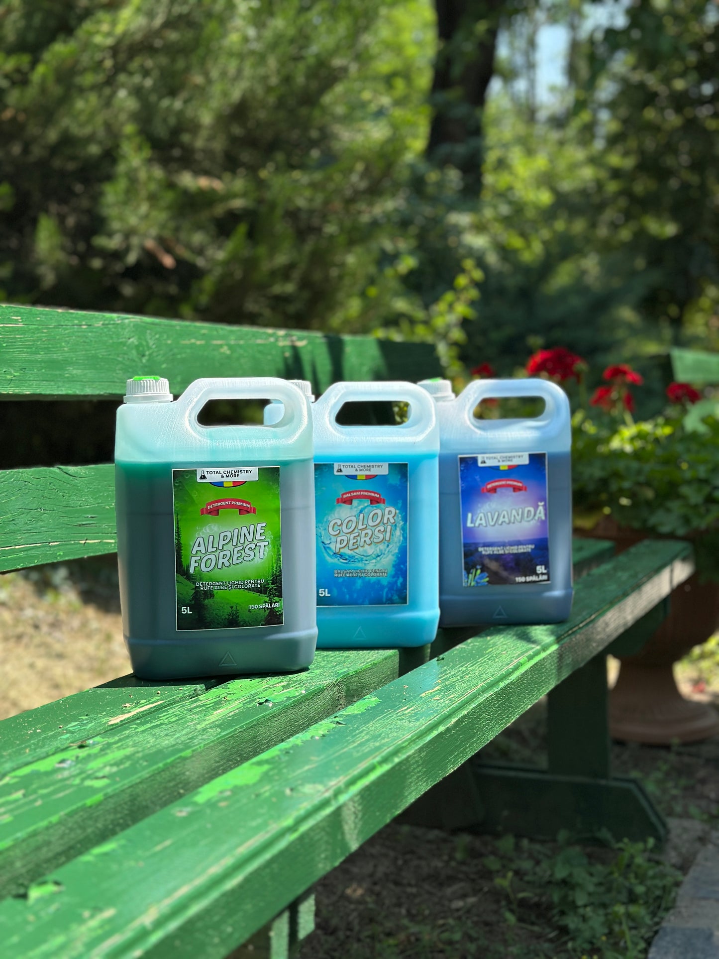 Pachet DETERGENTI (2x5L) + BALSAM (1x5L) + DETERGENT DE VASE (150ml) *CADOU*