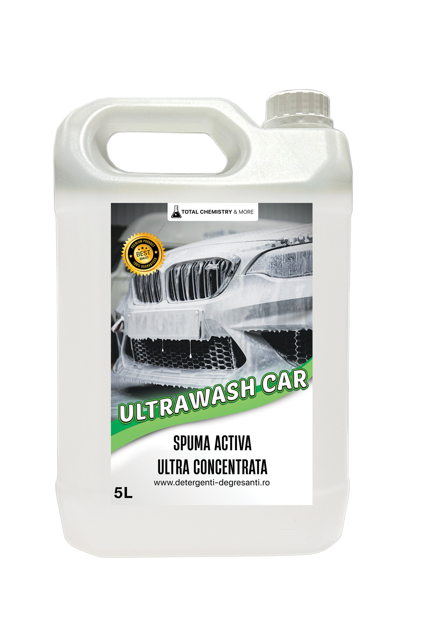 SPUMA ACTIVA ULTRA CONCENTRATA - ULTRAWASH CAR ( 5L / 22L )