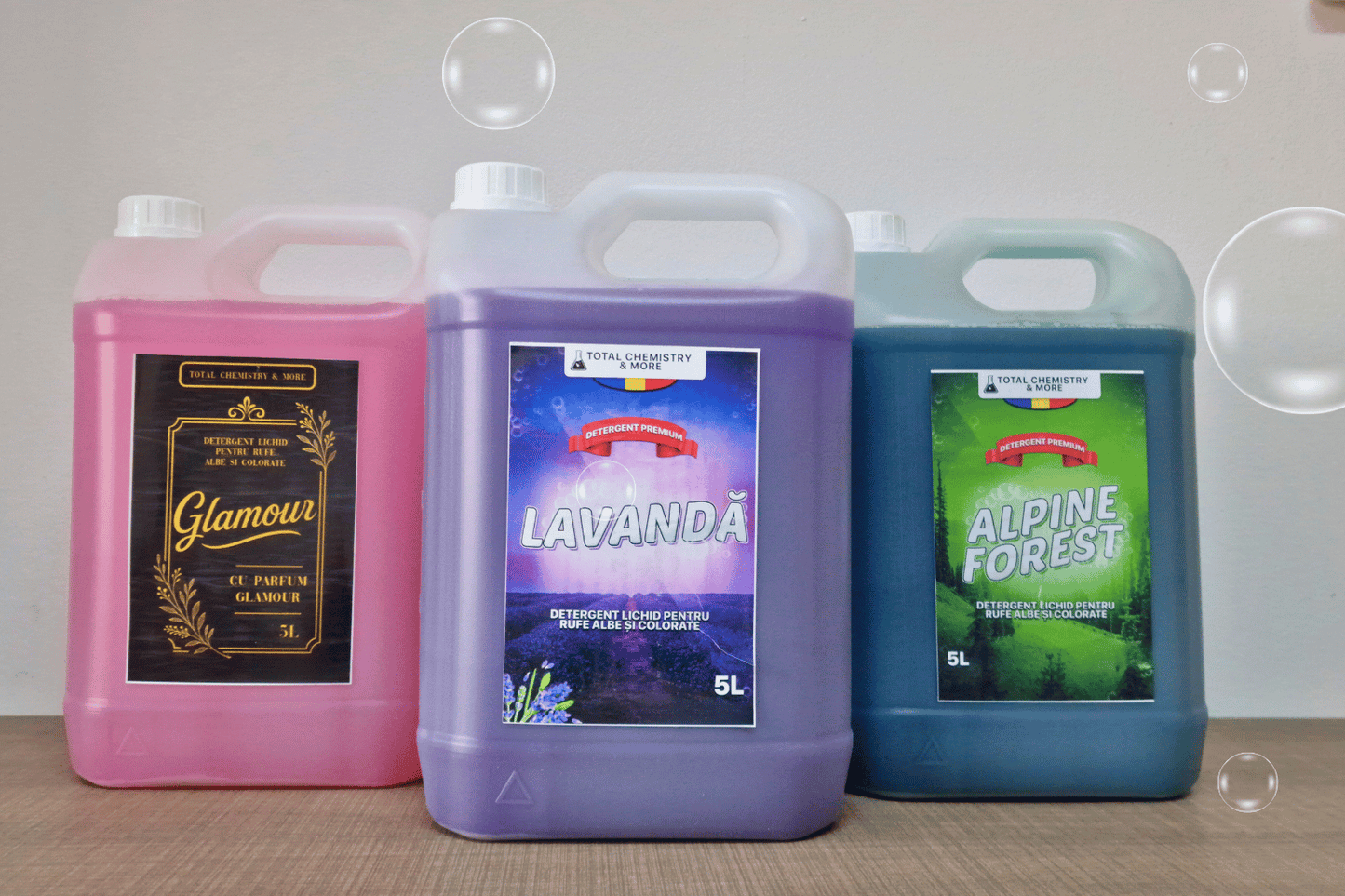 Pachet Promoțional Detergenți Premium – 3 x 5L