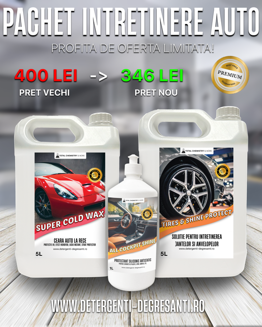 PACHET INTRETINERE AUTO - SHOWROOM FINISH